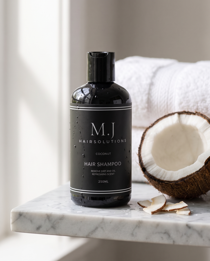 Hair Shampoo Kokos van M.J Hairsolutions