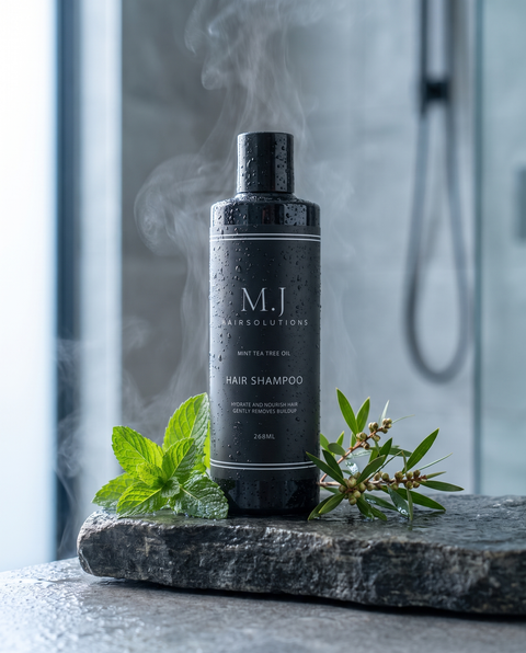 Hair Shampoo Munt & theeboom van M.J Hairsolutions