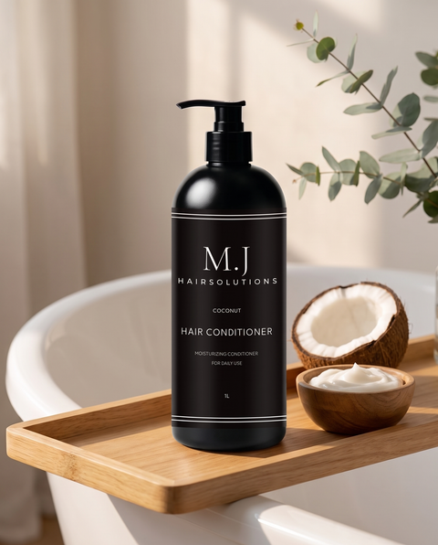 Conditioner Kokos 1 liter van M.J Hairsolutions